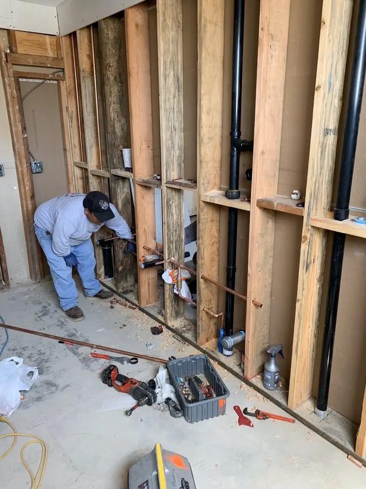 Commercial rough-in plumbing for Commercial Plumbing in Ramapo